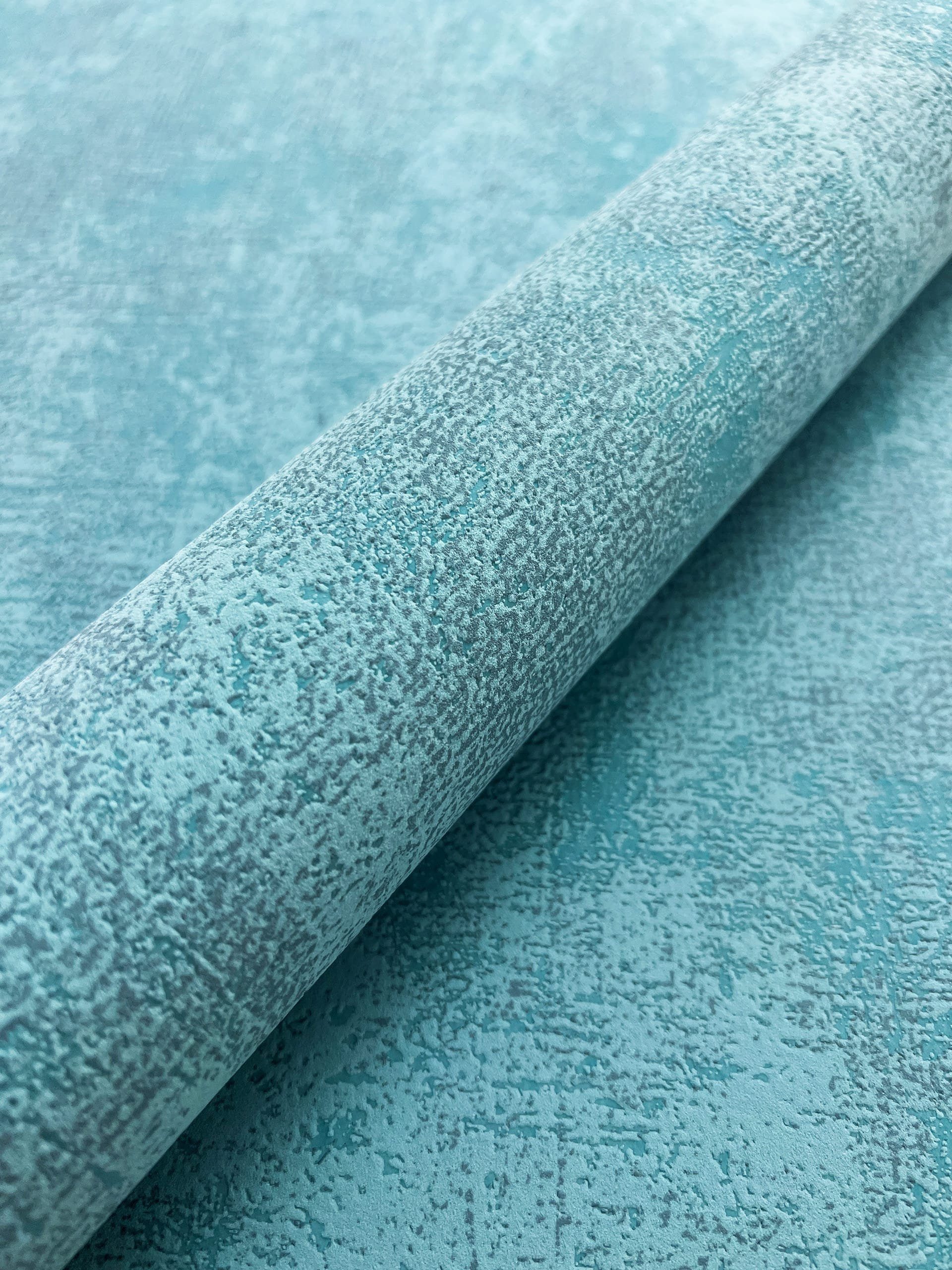 Newroom Vliestapete, Blau Tapete Uni Einfarbig - Unitapete Leinen-Optik Mod günstig online kaufen