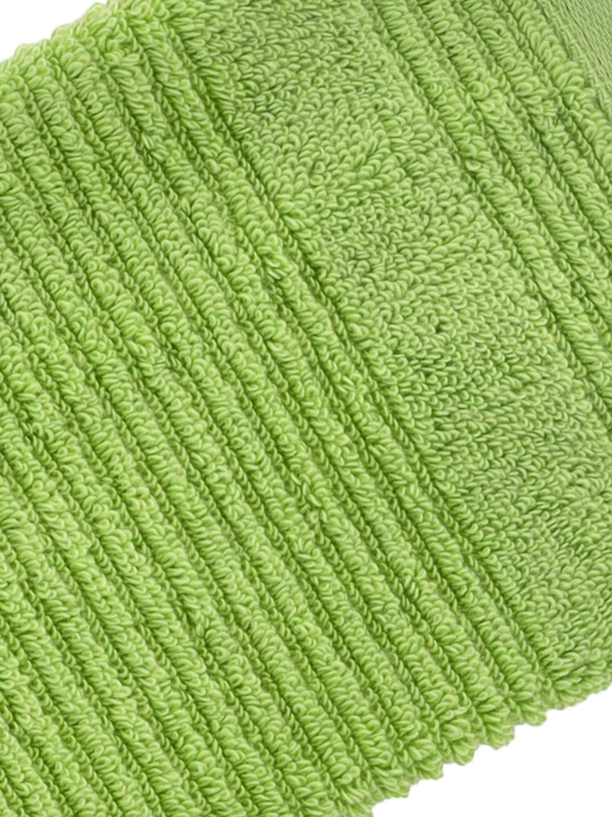 6-tlg), Waschhandschuh 22 green (Spar-Set, meadow Pack 6er x Vegan 16 cm Waschhandschuh Tomorrow Vossen