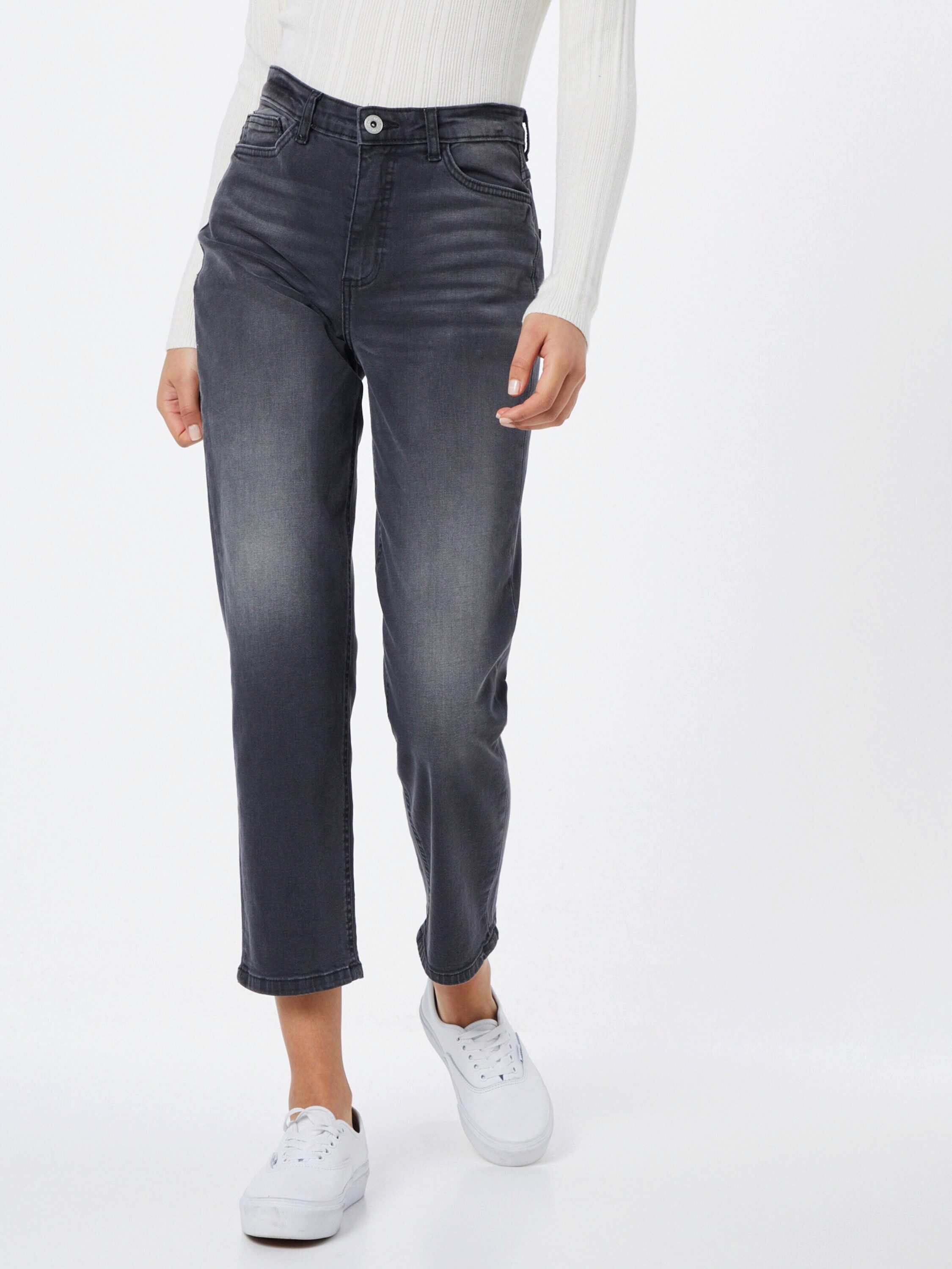 ICHI High-waist-Jeans IHTwiggy Raven (1-tlg) Plain/ohne Details