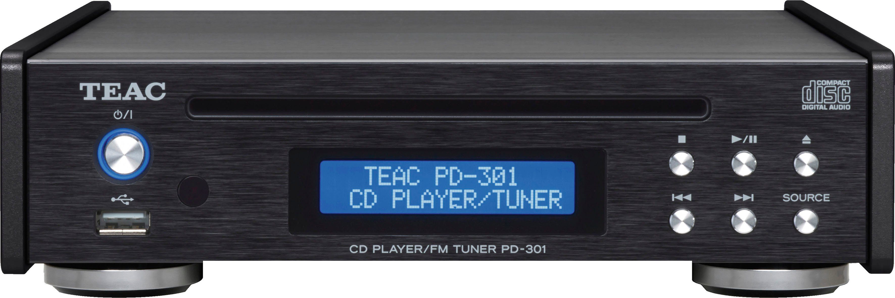 TEAC PD-301DAB-X CD-Player (UKW-Radio, USB-Medienplayer und DAB/UKW-Tuner)
