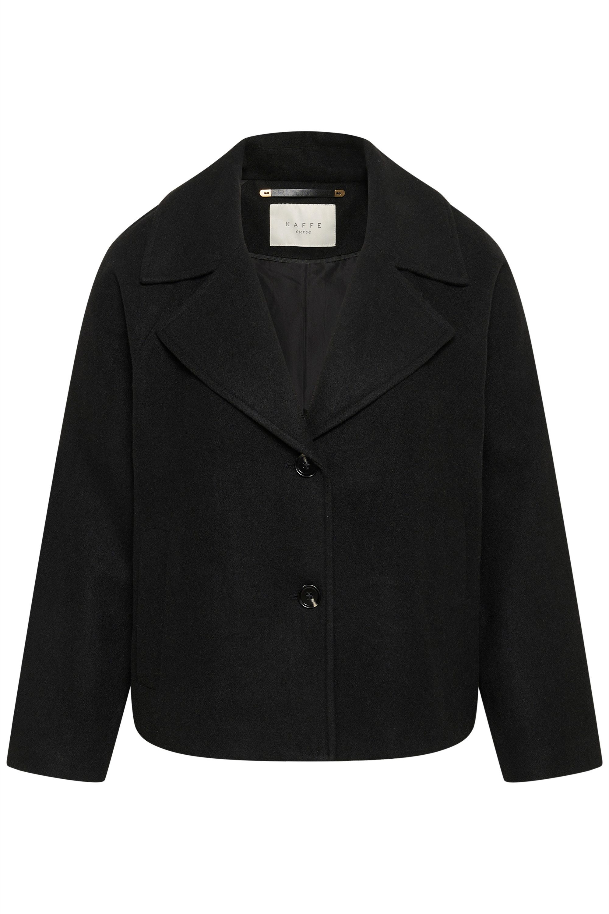 KAFFE Curve Wintermantel Jacke KCnanny Große Größen