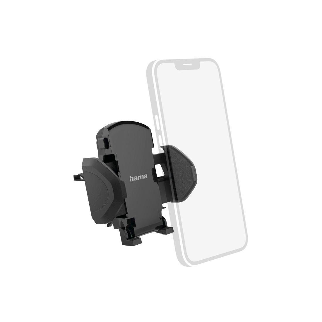 Hama Smartphone-Halterung Auto Handyhalterung "Move" für Lüftung, universal bis 9 cm Breite, (bis 6,5 Zoll)