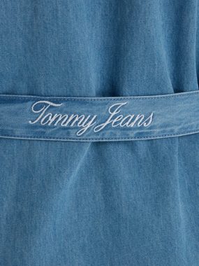 Tommy Jeans Curve Shirtkleid TJW BELTED DENIM SHIRT DRESS EXT