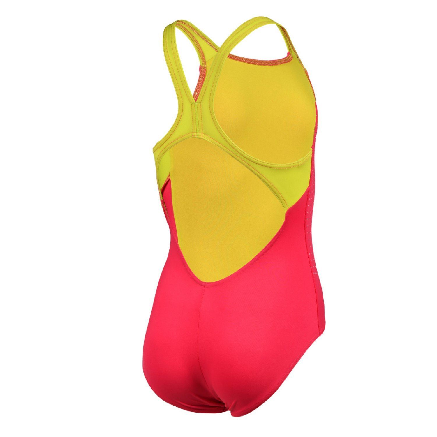 V mit Arena Butterfly Rosa Swim und Back Badeanzug Mädchen UV-Schutz Schnelltrocknend