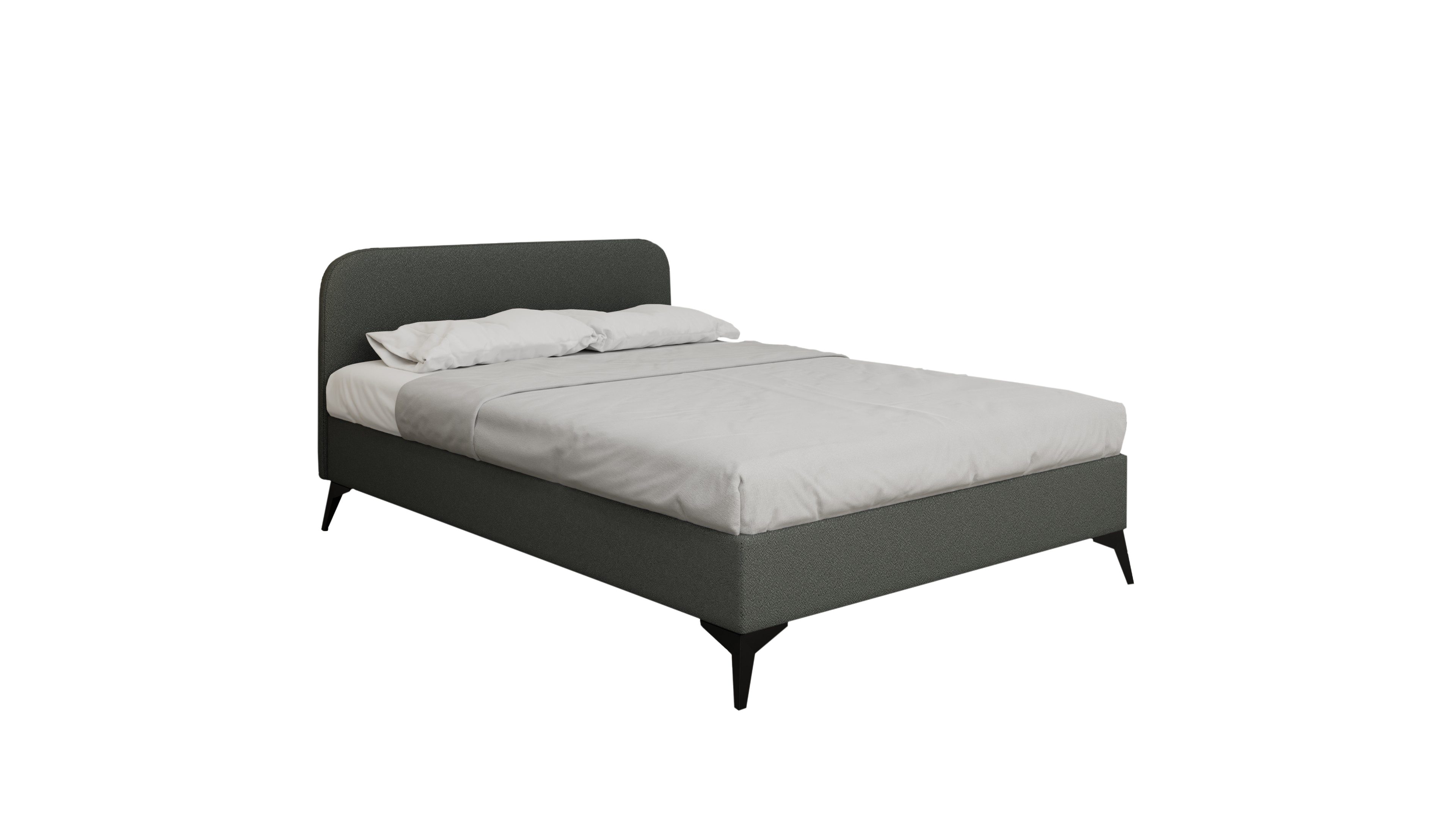 PANDA MÖBEL GmbH Polsterbett MAVILO Elegantes und modernes Polsterbett 180cm 160cm 140cm (180cm 160cm 140cm), Ideal für moderne, minimalistische oder klassische Schlafzimmer