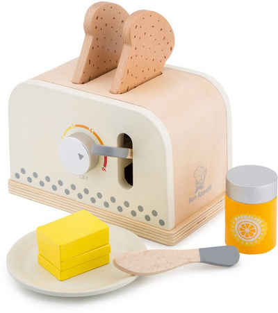 New Classic Toys® Kinder-Toaster Bon Appetit - Toaster mit Zubehör, Creme