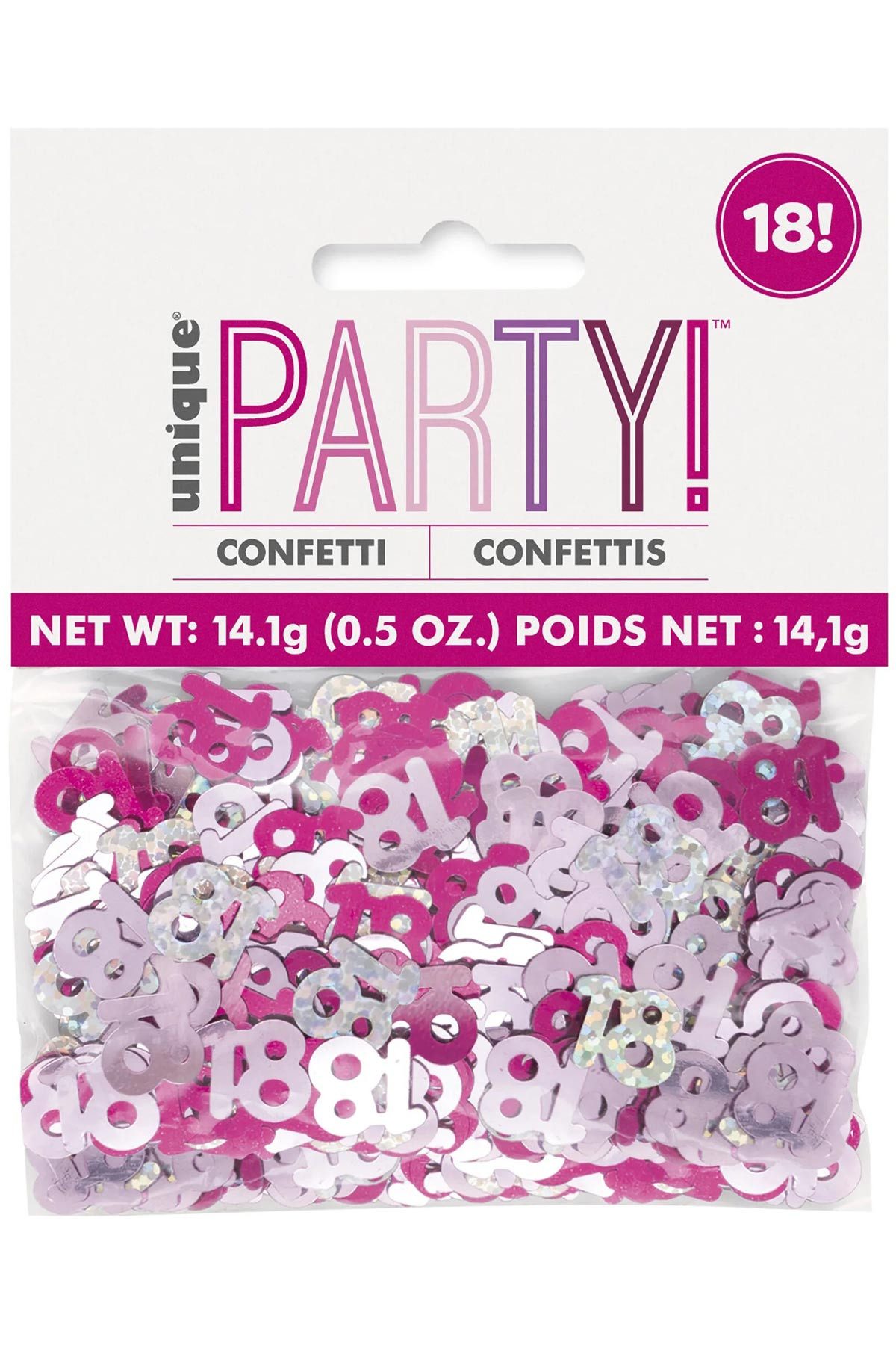 Unique Industries Inc. Konfetti Konfetti FL Glitz 14g #18 Pink