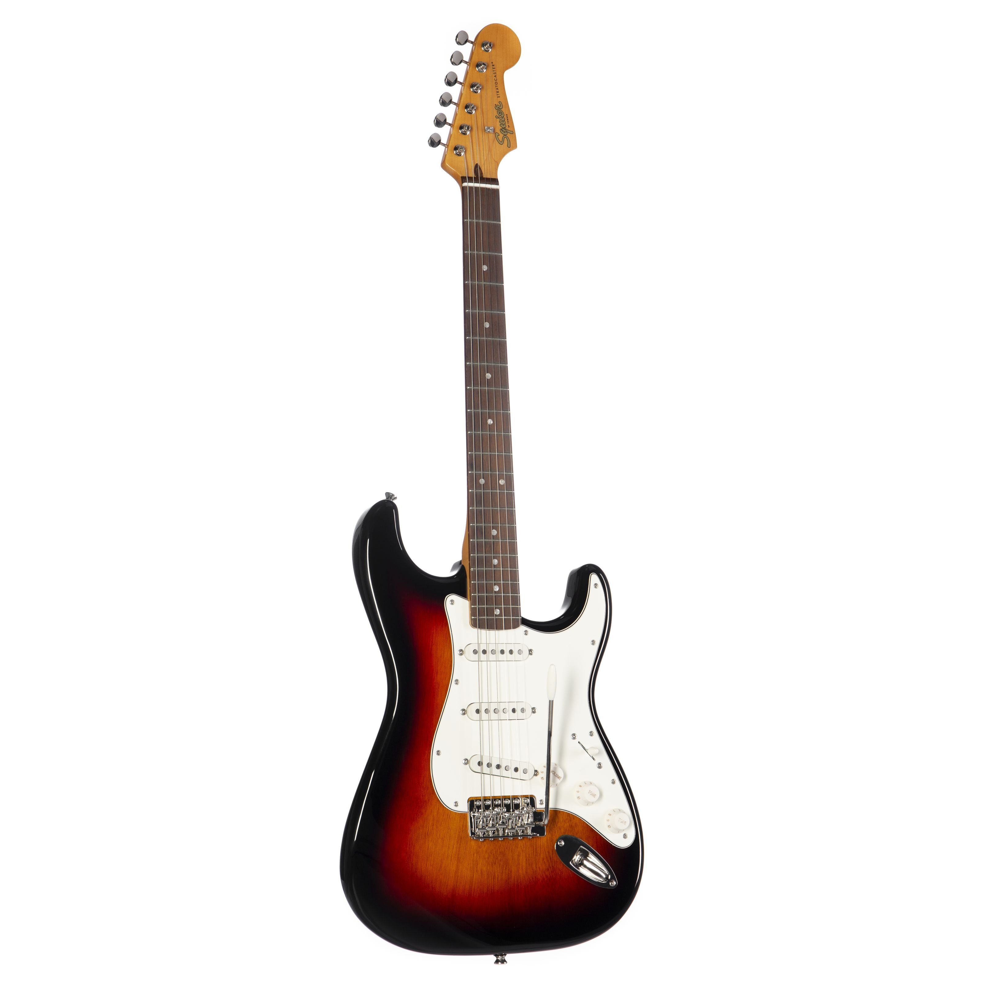 Squier E-Gitarre, E-Gitarren, ST-Modelle, Classic Vibe '60s Stratocaster IL 3-Color Sunburst - E-Gitarre
