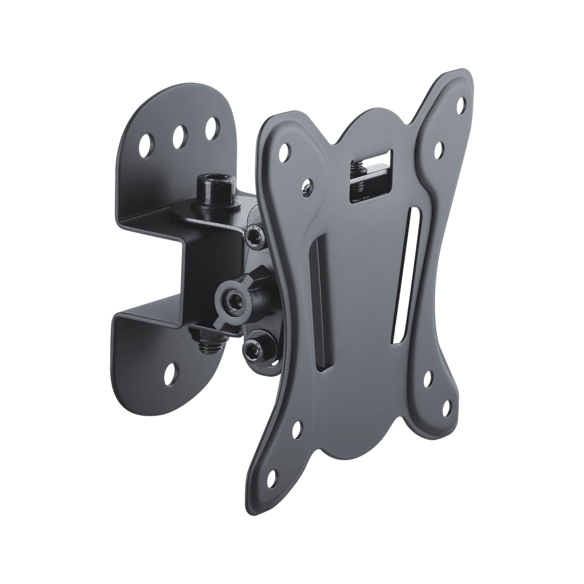 PureMounts TV-Wandhalterung PureMounts PM-FM10-100 - Neigbare und schwenkbare TV / Monitor Wandhal