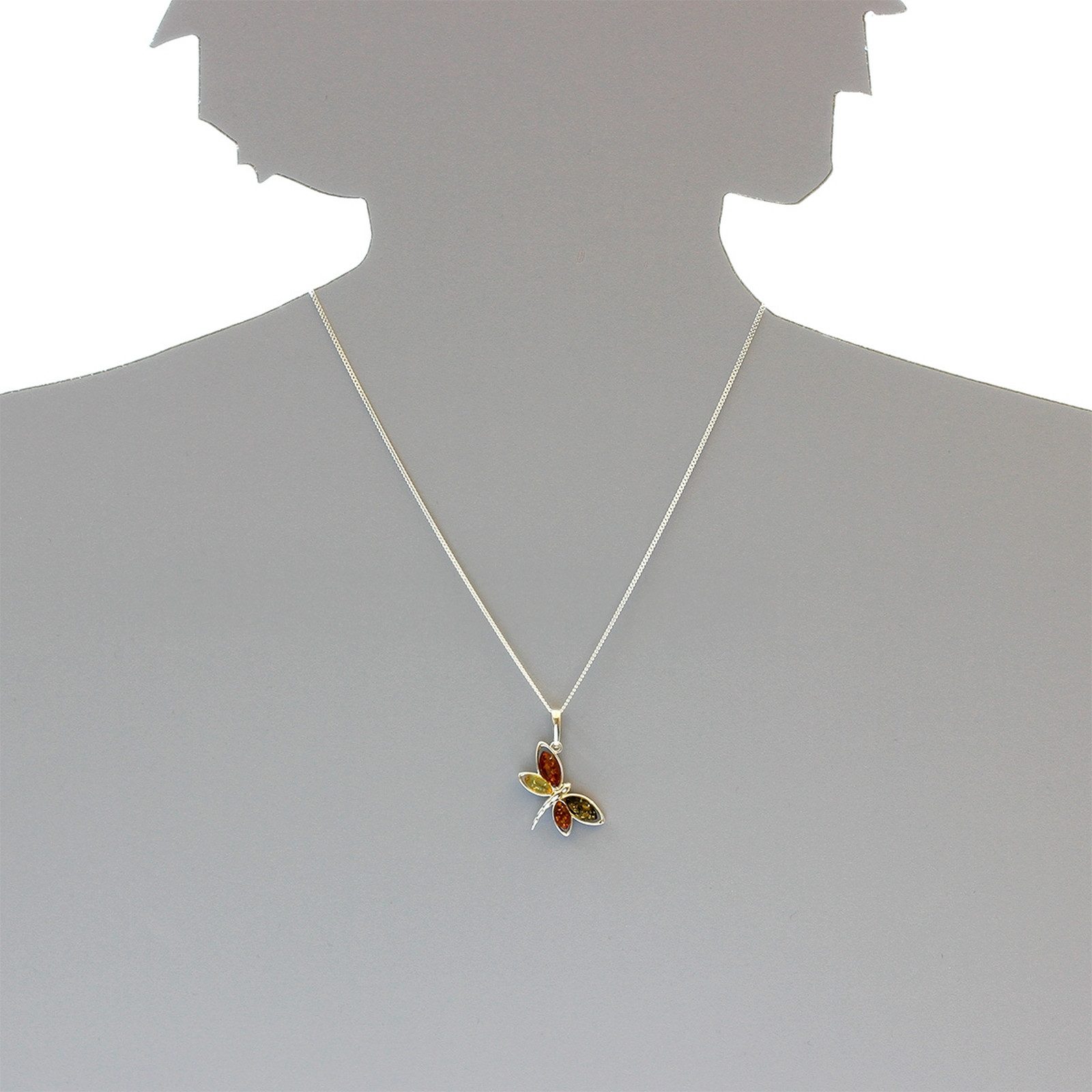 OSTSEE-SCHMUCK Kette mit Anhänger Ostsee-Schmuck Kette günstig online kaufen