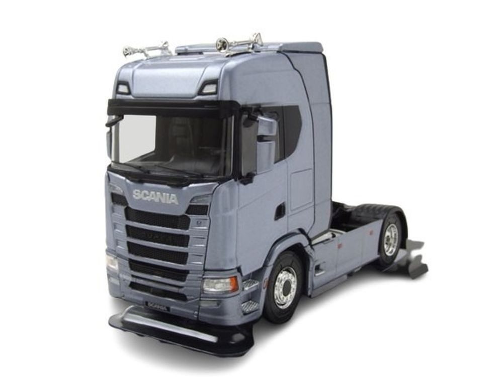 ixo Models Modellauto Scania S-Series Zugmaschine 2020 blau, Maßstab 1:43