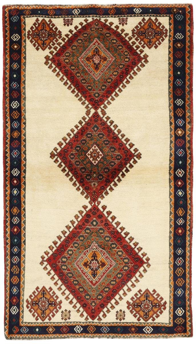 Orientteppich Ghashghai 114x195 Handgeknüpfter Orientteppich / Perserteppich, Nain Trading, rechteckig, Höhe: 12 mm | Kurzflor-Teppiche