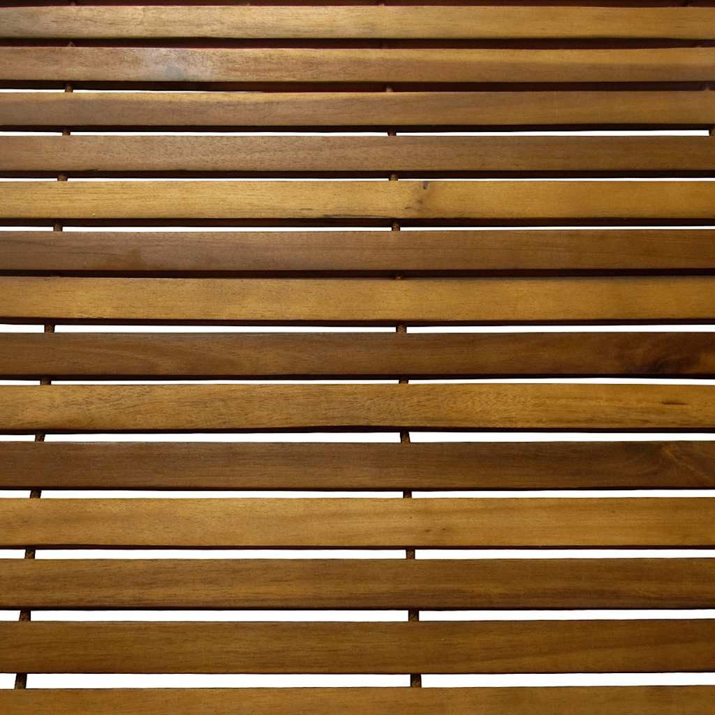 vidaXL Badematte 3 x nholz Badematte 80 x 50 cm, Höhe 0.9 mm, Holz – Bild 3 von 4