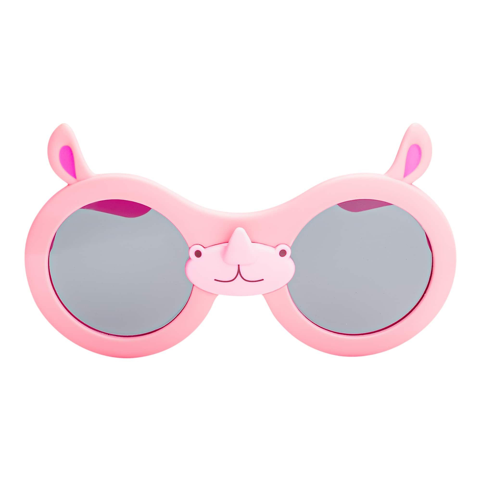 BEZLIT Eyewear Sonnenbrille Mädchen Kinder Sonnenbrille Nilpferd Motiv (1-St) mit polarisierten Linsen