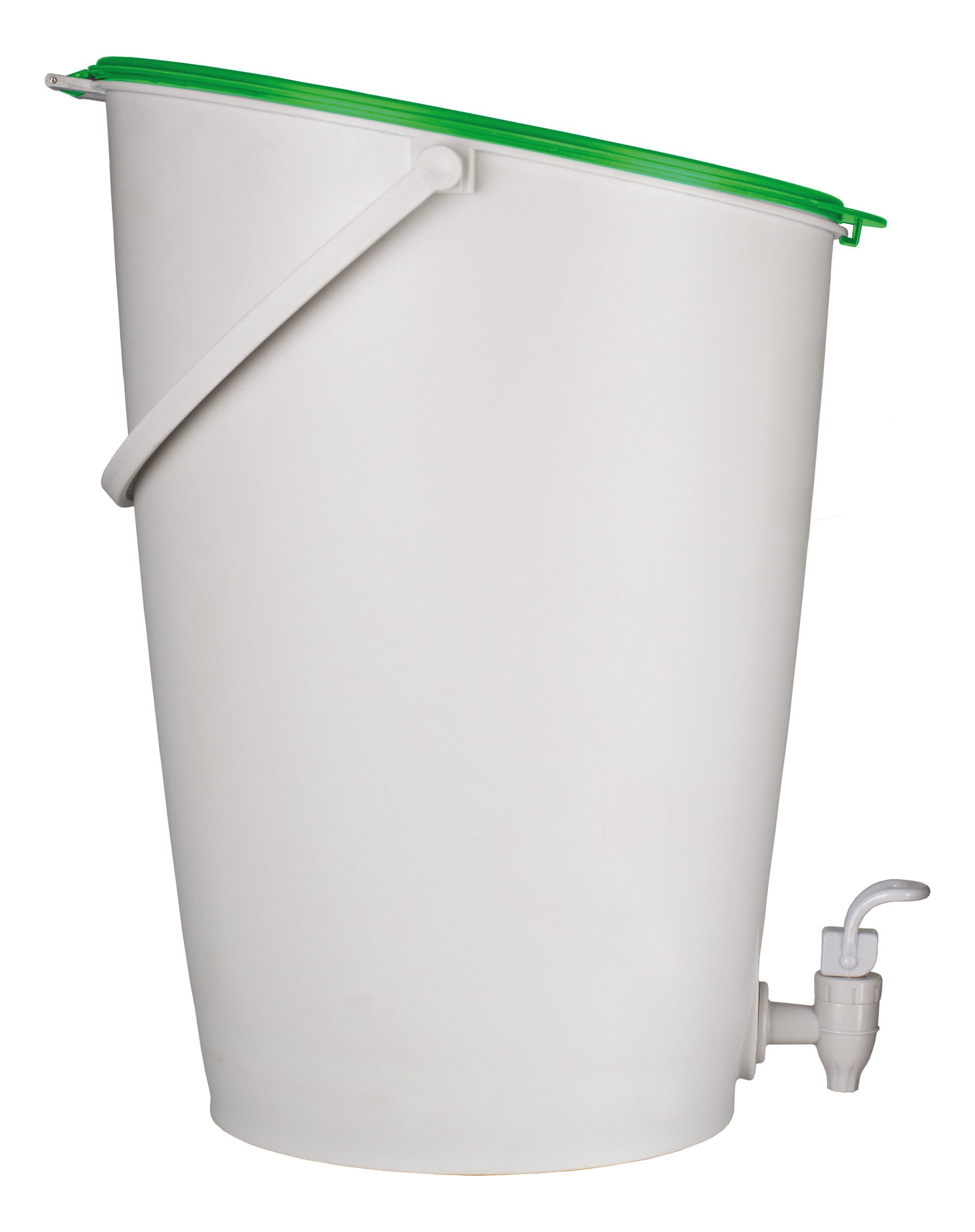 GARANTIA Müllbeutel Urban Komposter 15 Liter grün, inkl. Deckel und Kompostspray