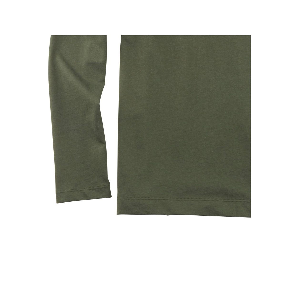 OLYMP Rundhalsshirt dunkel-grün (1-tlg)