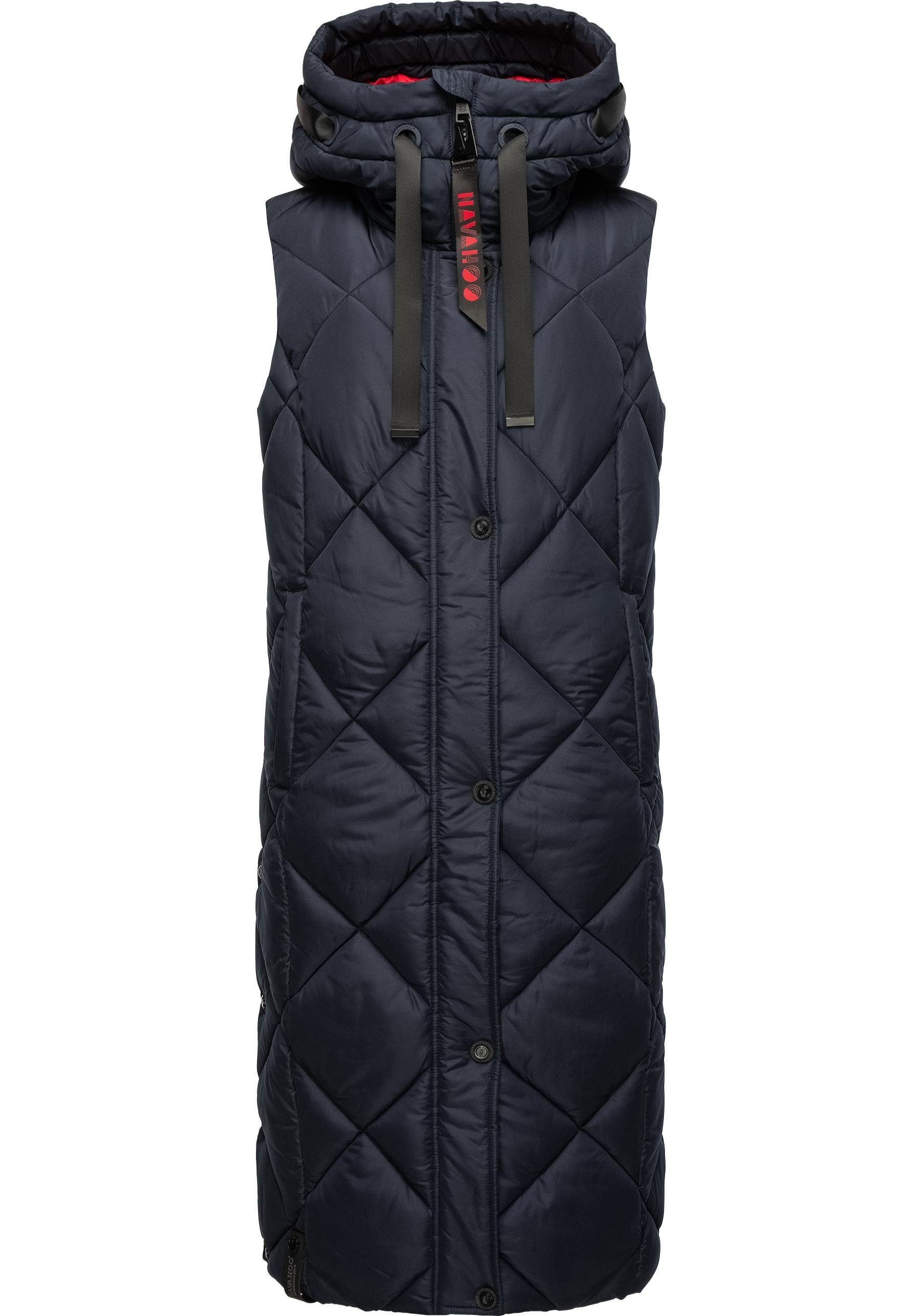 Navahoo Steppweste Schnuckel warme Damen Outdoor-Weste günstig online kaufen