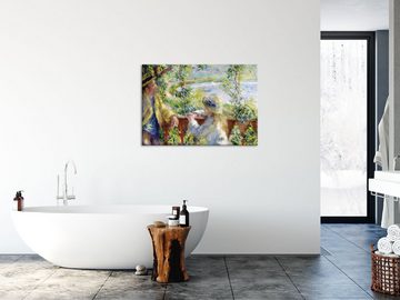 Pixxprint Glasbild Edvard Munch - Der Tag danach, Edvard Munch - Der Tag danach (1 St), Glasbild aus Echtglas, inkl. Aufhängungen und Abstandshalter