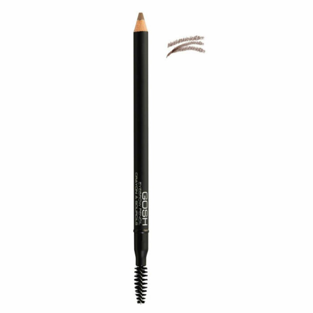 GOSH Augenbrauen-Stift Eyebrow Pencil 01 Brown