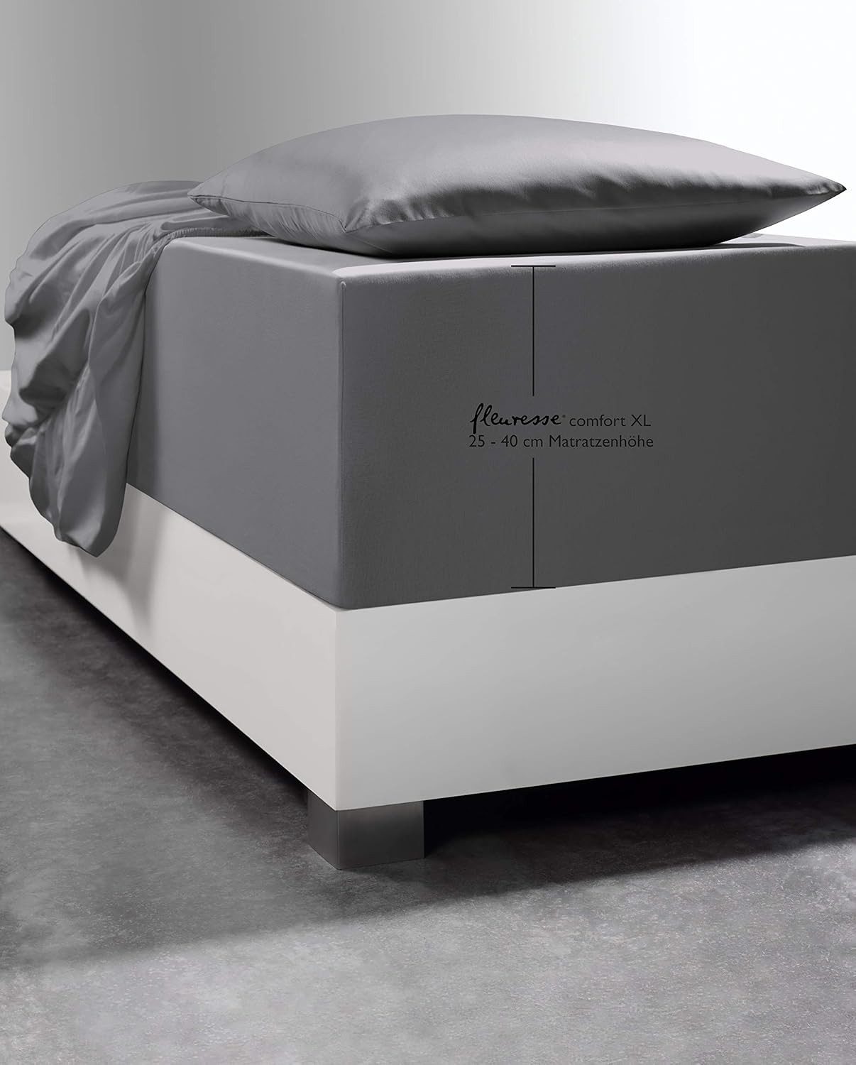 fleuresse Spannbettlaken "Comfort XL" Mako-Jersey, für Matratzen bis 40 cm günstig online kaufen