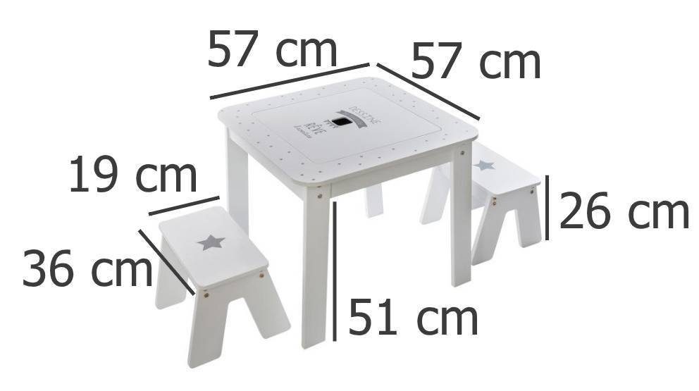 Atmosphera Créateur d'intérieur Kindertisch (funktional), keine