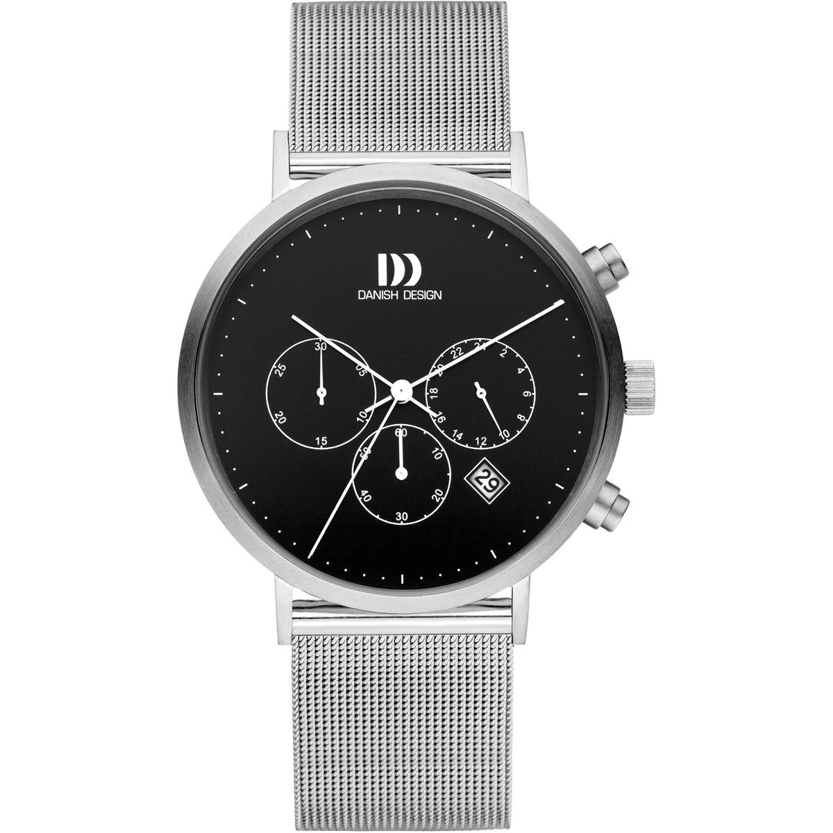 Danish Design Quarzuhr Danish Design Herrenuhr IQ63Q1245 mit Milanaiseband (3314611), (1-tlg)