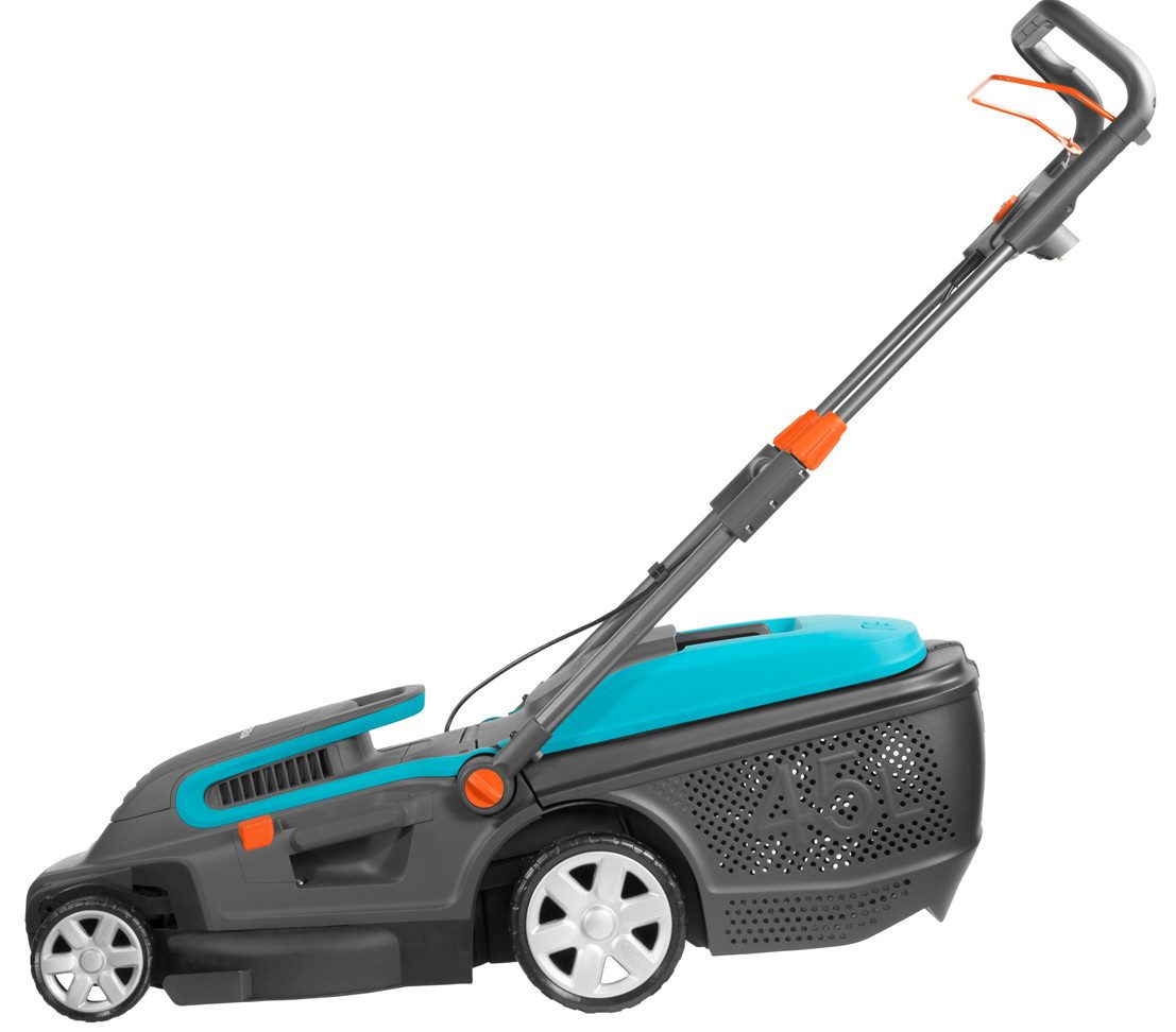 GARDENA Elektrorasenmäher Elektro-Rasenmäher PowerMax 1800/42, Schnittbreite 42 cm, bis 800m², 420 cm Schnittbreite, leistungsstarker Rasenmäher dank der DuraEdge Messer