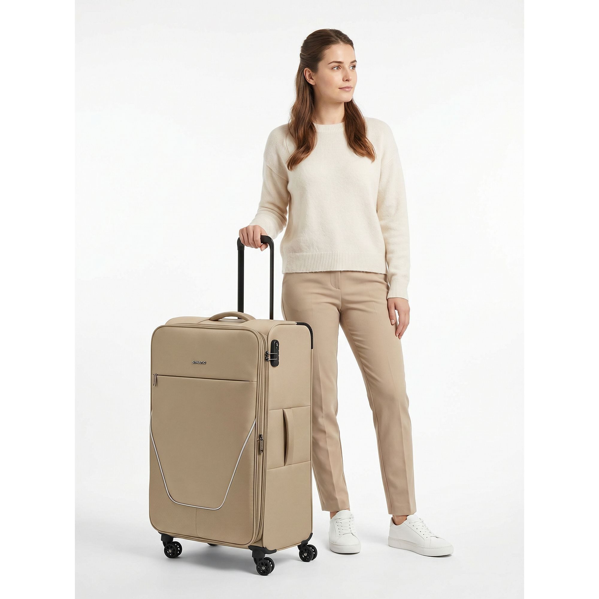 Stratic Weichgepäck-Trolley taska, 4 Rollen, Polyester