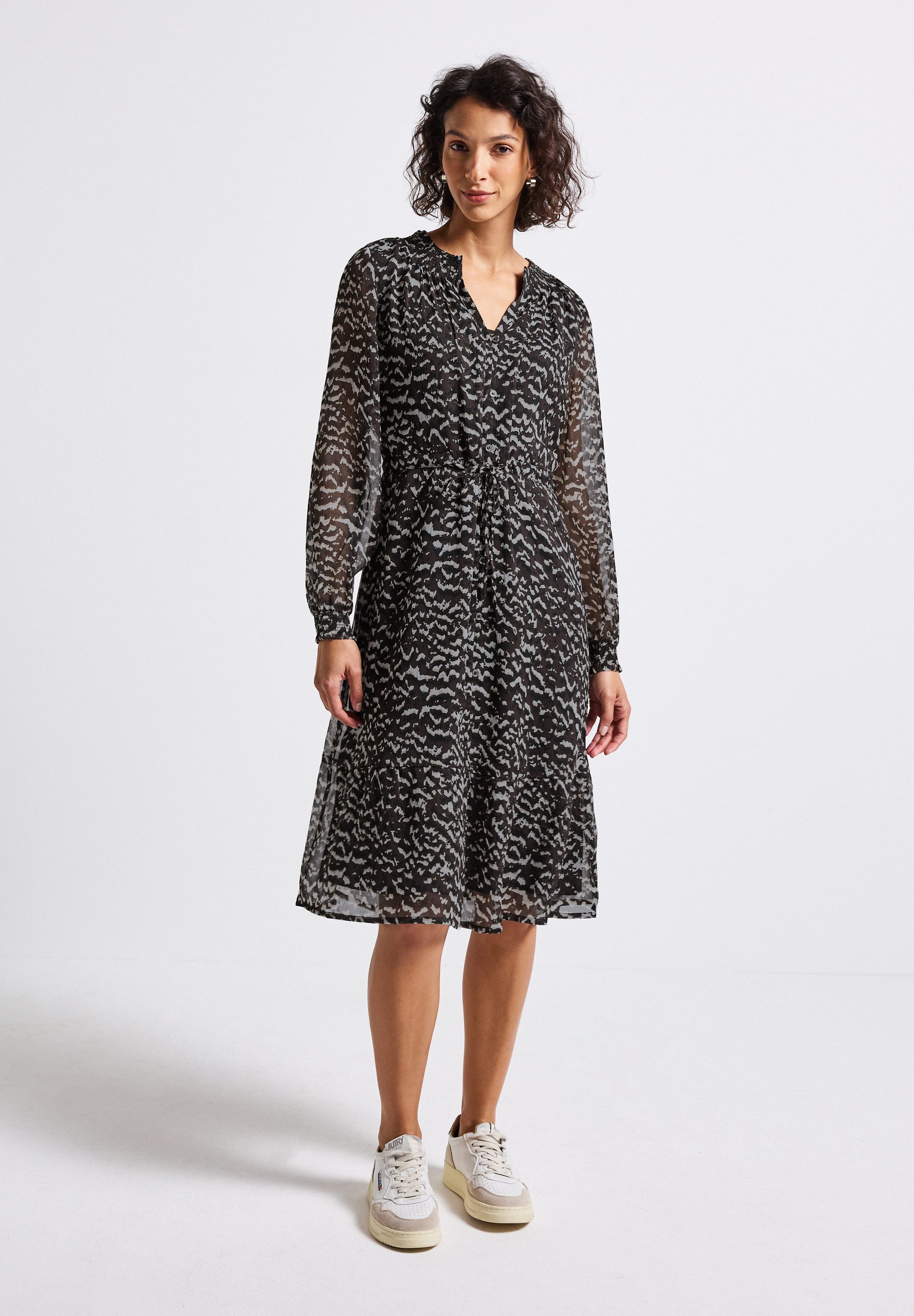 STREET ONE Tunikakleid mit grafischem Muster günstig online kaufen