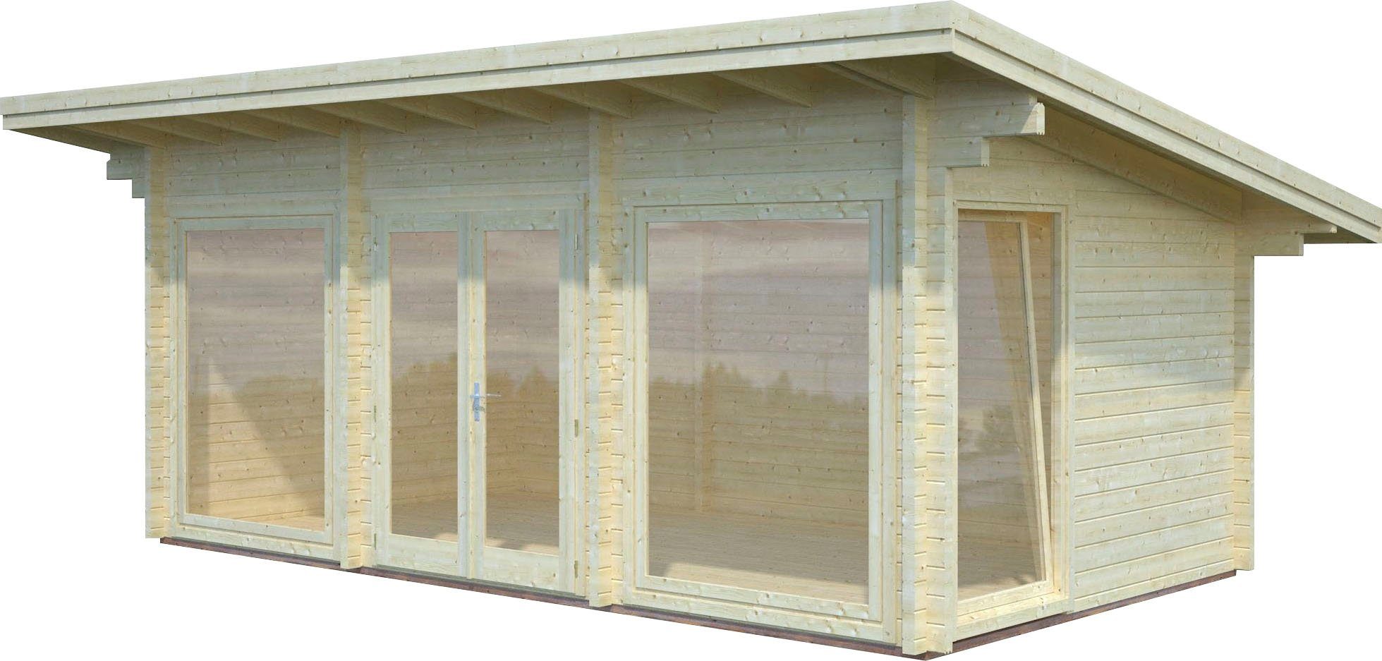 Palmako Gartenhaus Heidi, BxT: 748x483 cm, (Set), 19,7 m², mit Fußboden im Gartenhaus