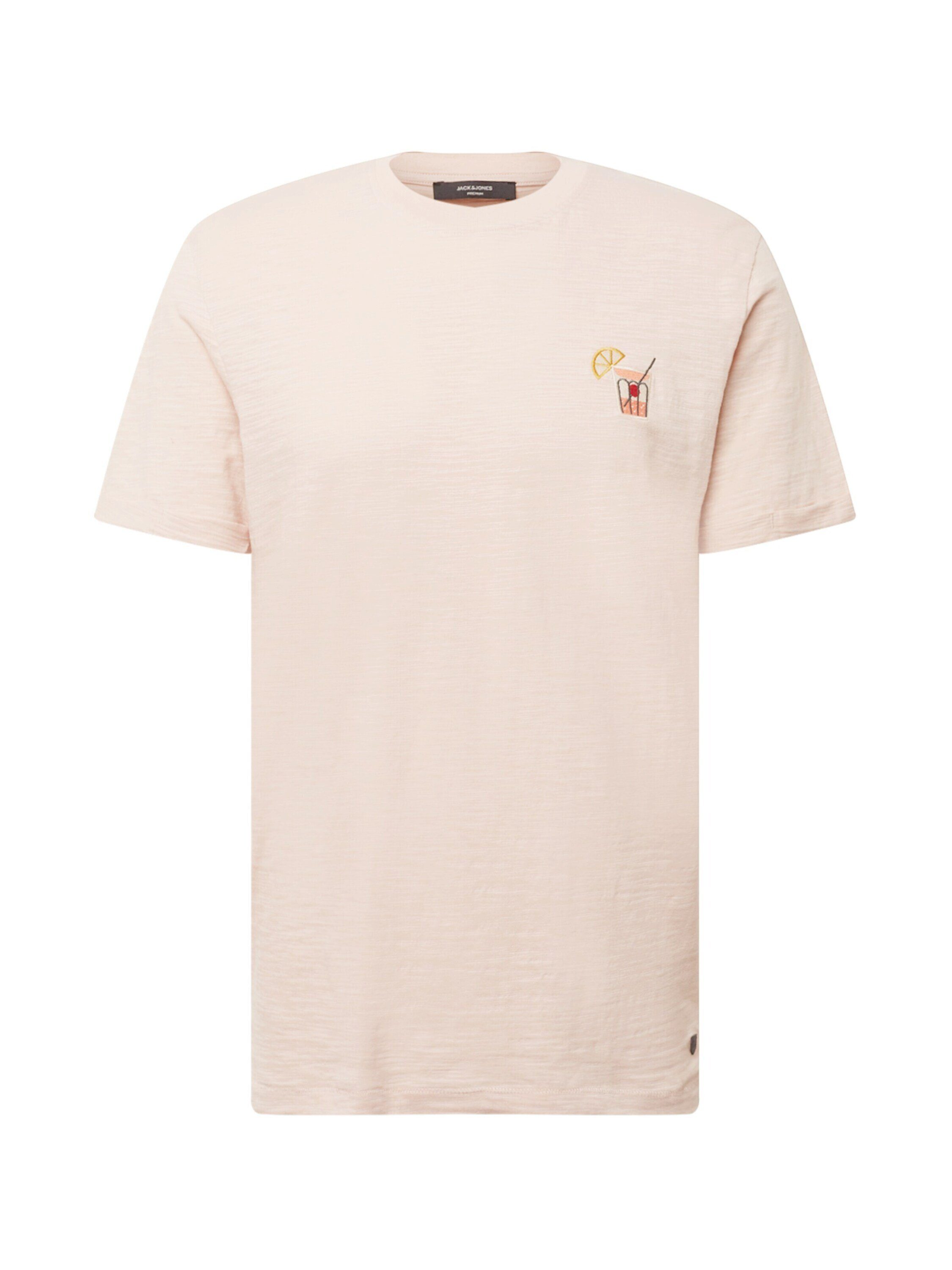 Jack & Jones T-Shirt JPRBLABEACH EMBROIDERY (1-tlg)