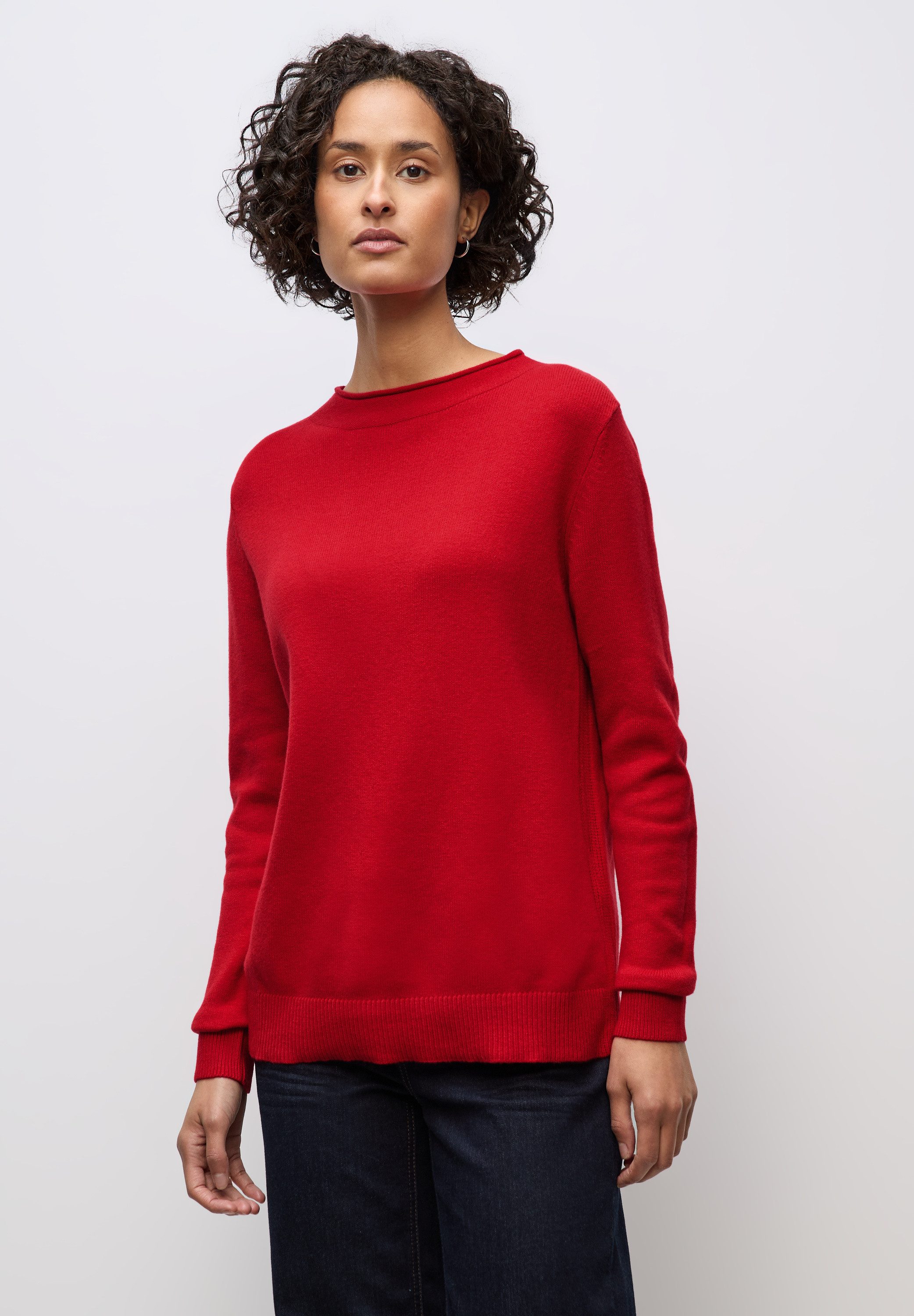 STREET ONE Strickpullover Feinstrick