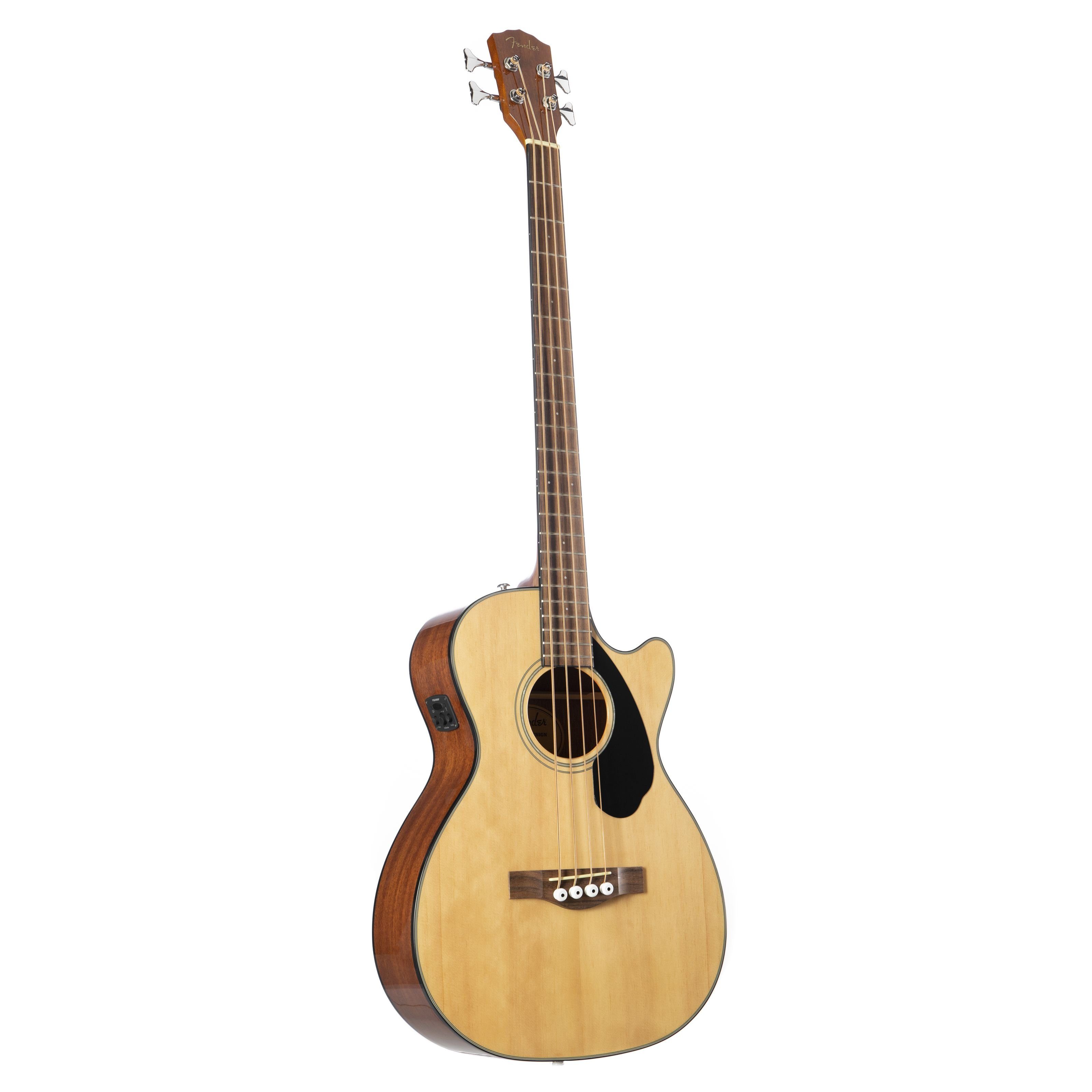 Fender Akustik-Bass, Akustik-Bässe, 4-Saiter Akustik-Bässe, CB-60SCE Natural - Akustikbass