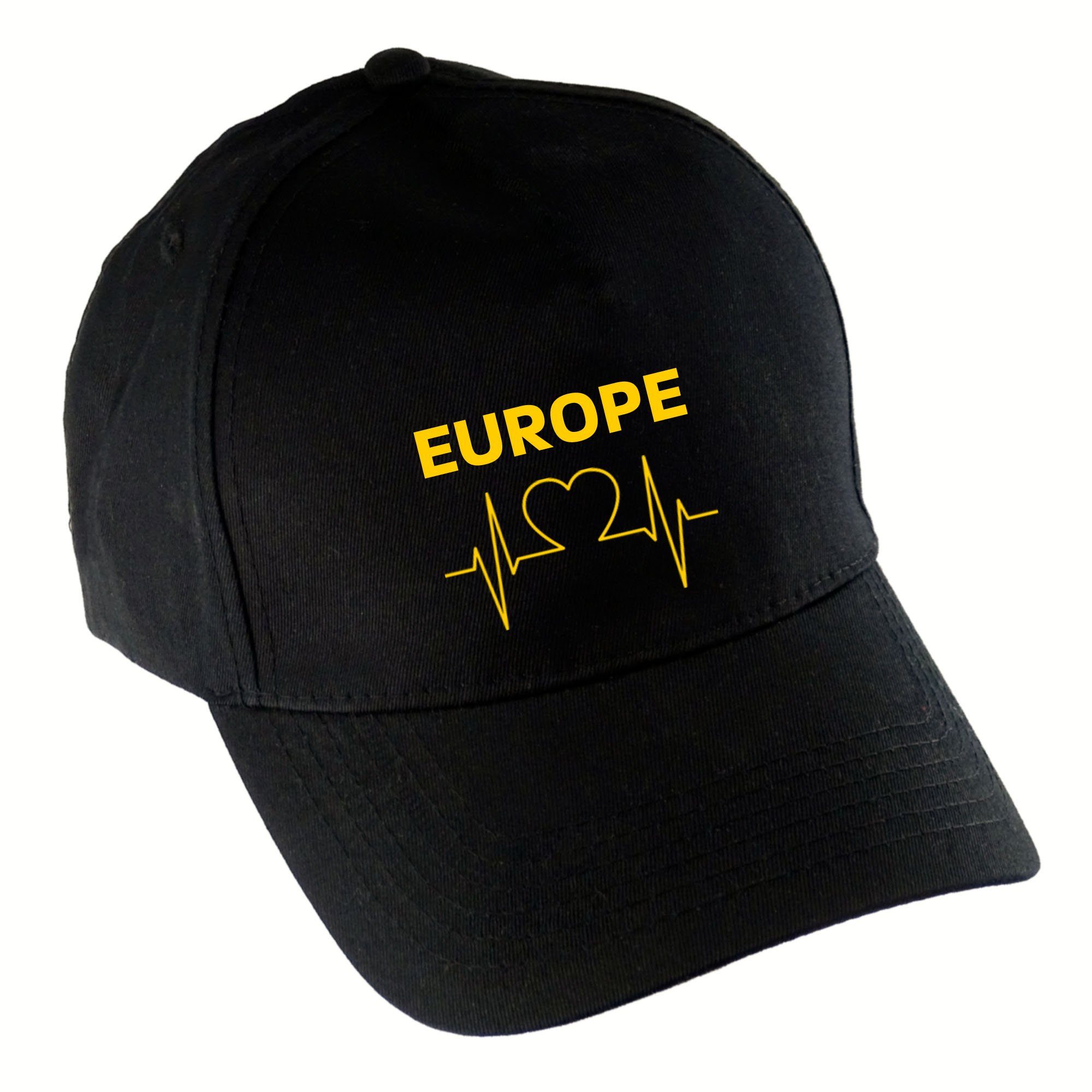 multifanshop Baseball Cap Europe - Herzschlag - Mütze
