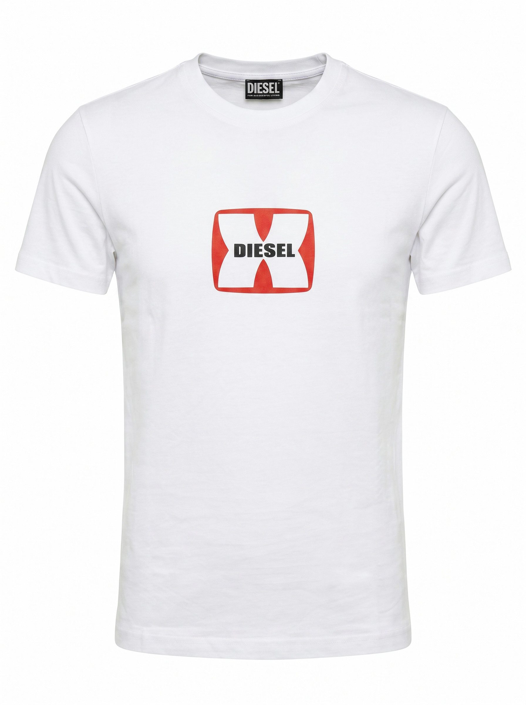 Diesel Rundhalsshirt Slim Fit Logo Shirt - T-DIEGOR-K47