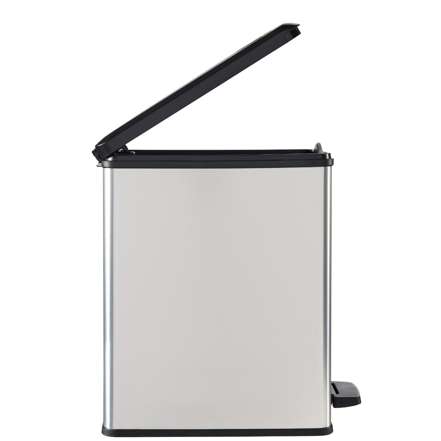 Curver Mülleimer 213300, Slim Bin 25l Abfalleimer mit Pedal