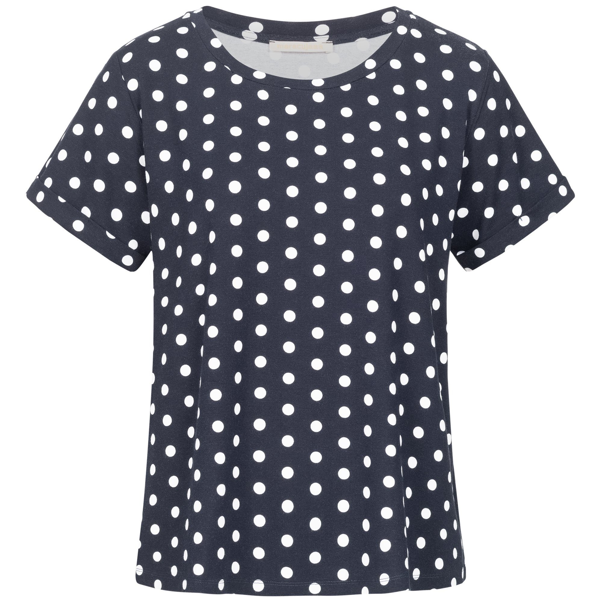 maracujaaa Kurzarmshirt Audrey Tupfen Shirt – Bild 5 von 5