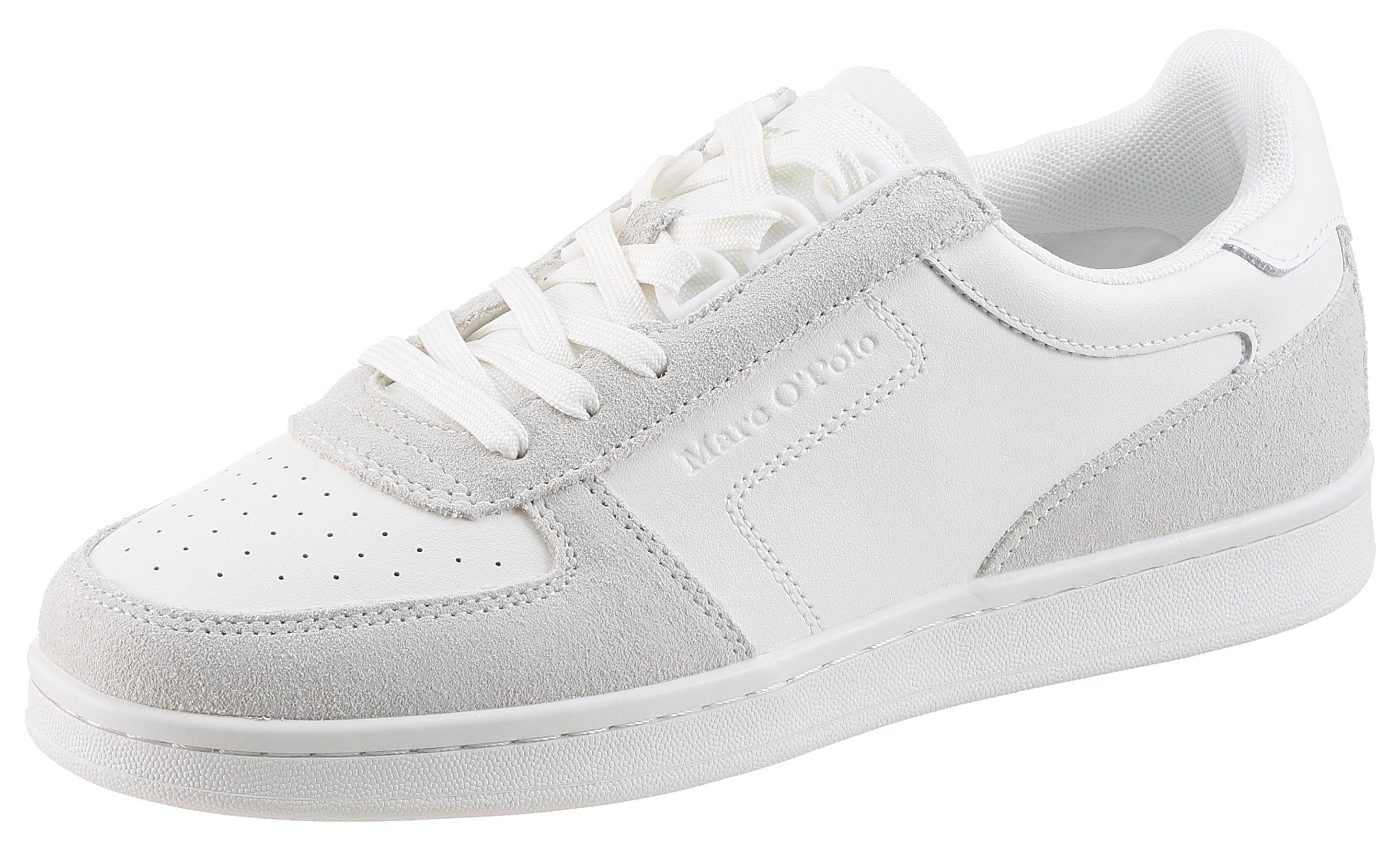 Marc O'Polo Vincenzo Sneaker Schnürschuh, Freizeitsneaker mit gepolstertem Schaftrand