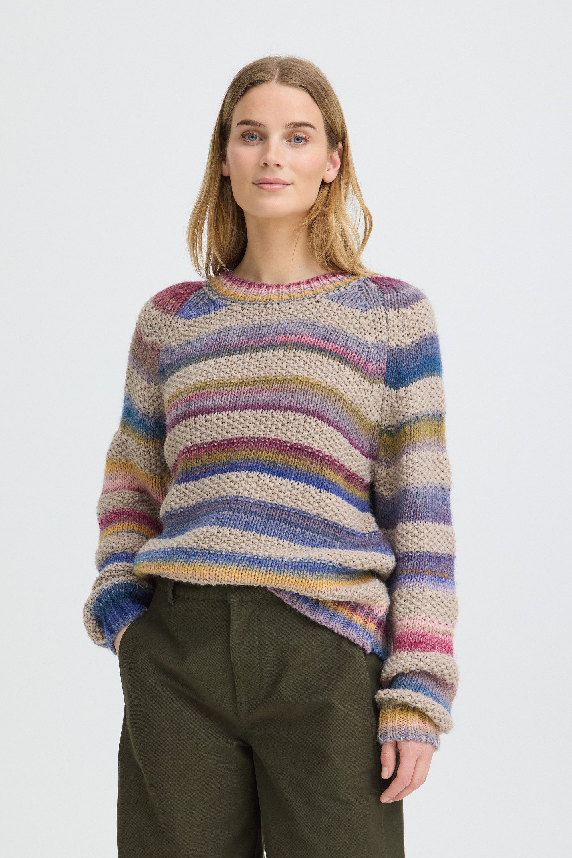 Pulz Jeans Strickpullover Langarm PZ