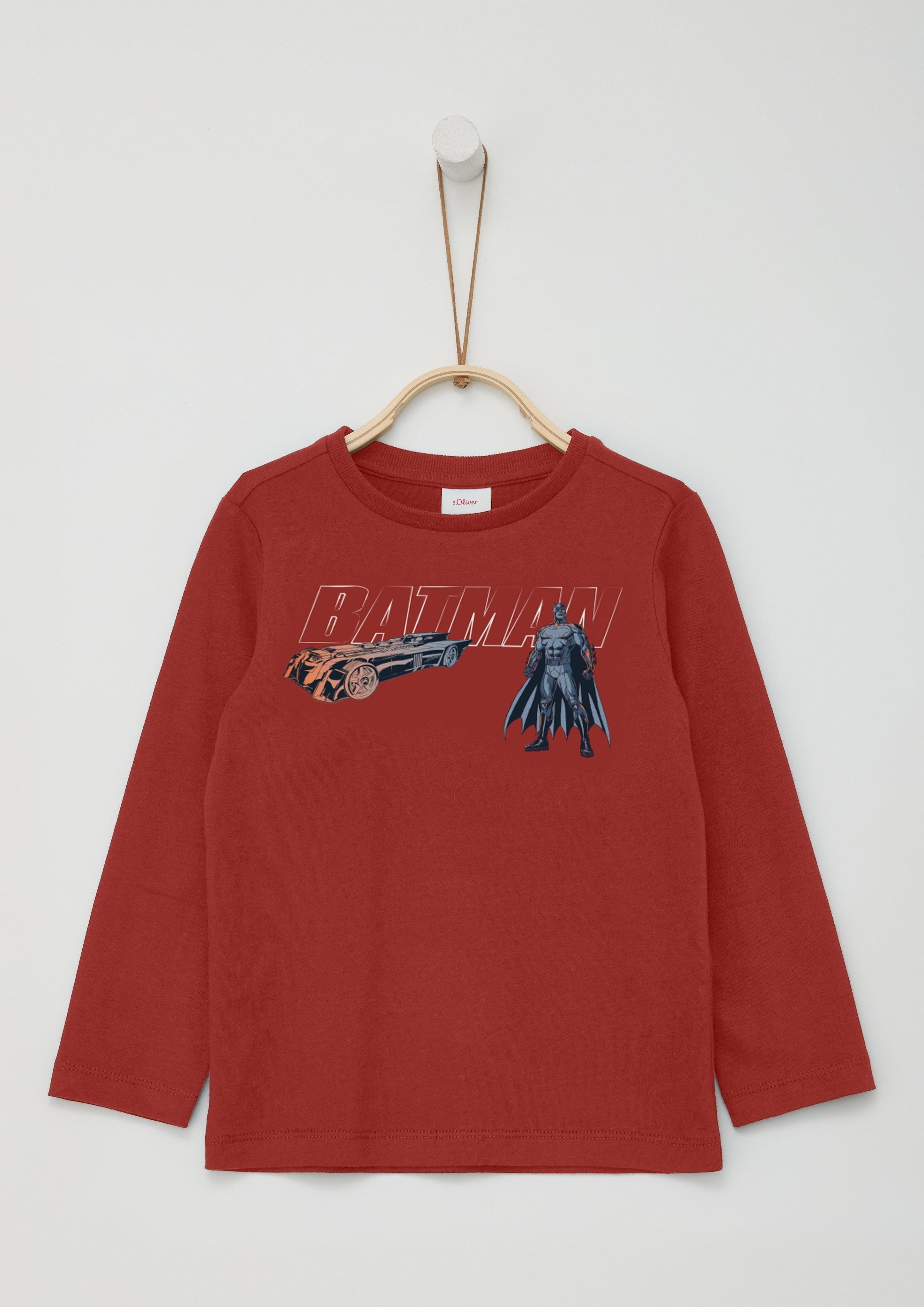 Langarmshirt Longsleeve mit Batman®-Print