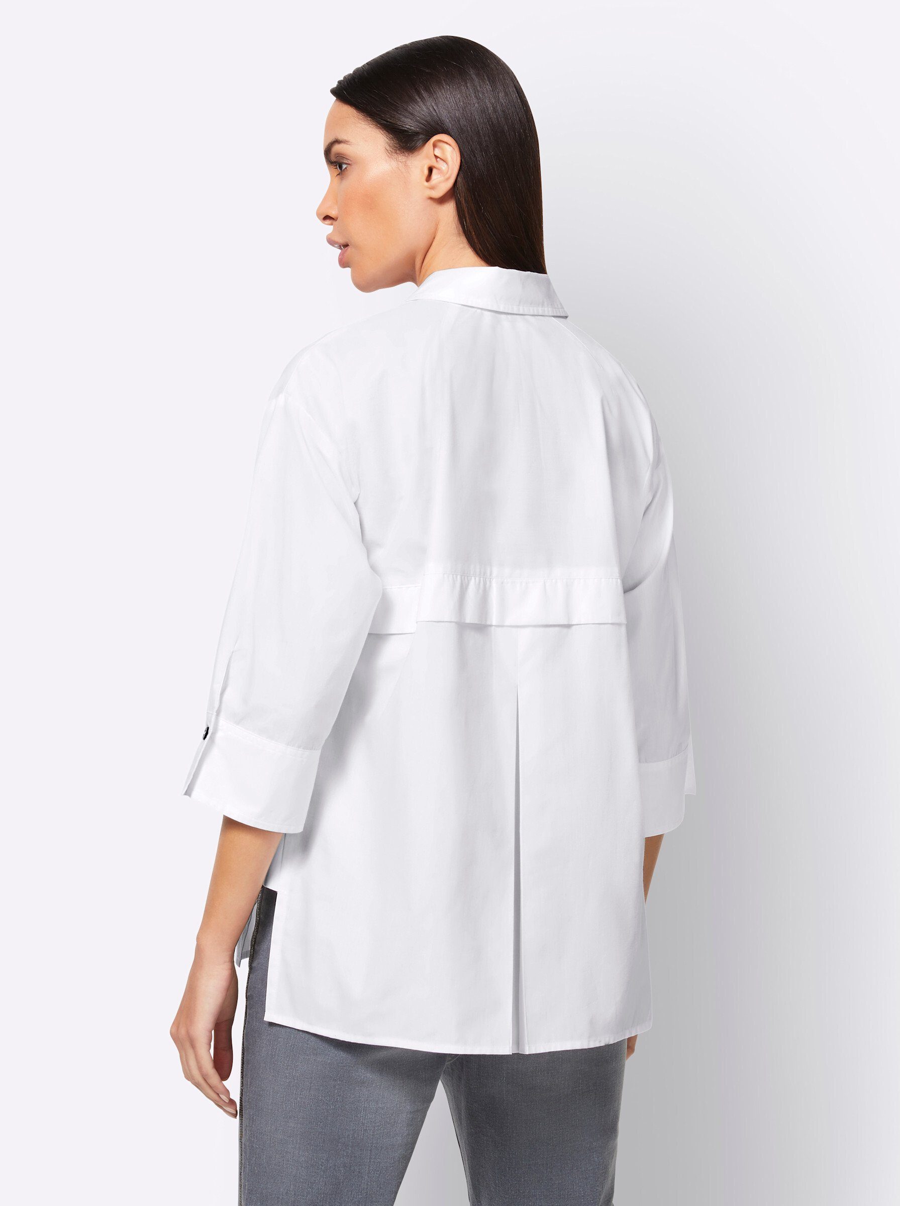 heine Klassische Bluse Hemdbluse 3/4-Arm