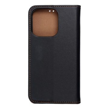 COFI 1453 Smartphone-Hülle Smart Pro Echt Leder Hülle Tasche für Xiaomi Redmi Note 11s Schwarz