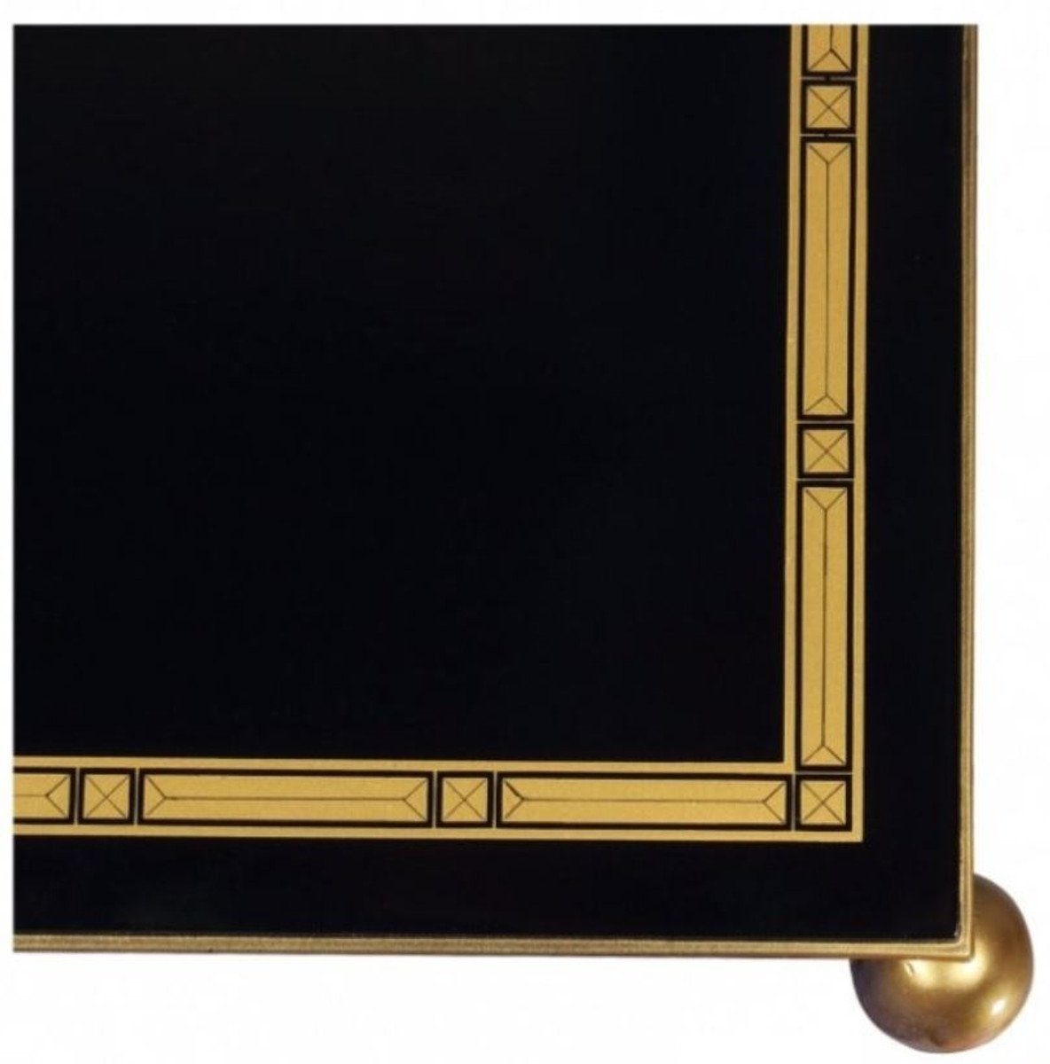 Casa Padrino Beistelltisch 45 / Blumentisch cm Beistelltisch - x Gold x 45 Schwarz 95 Luxus Luxus H