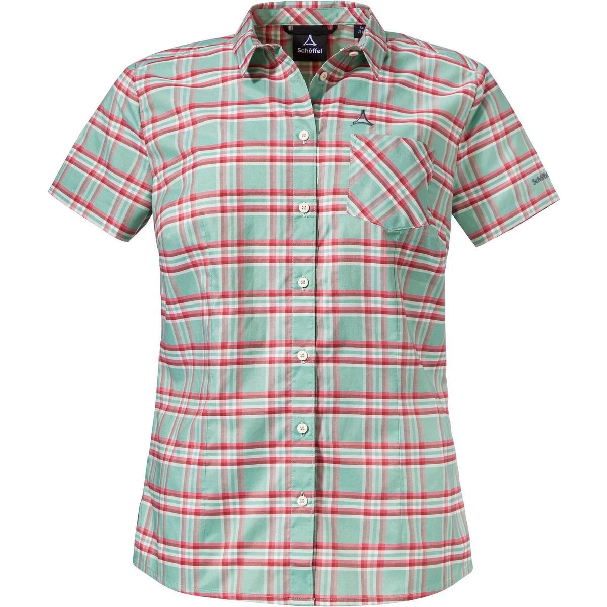 Schöffel Outdoorbluse Blouse Elmoos SH Women Basic Bluse mit angenehmem Tragegefühl