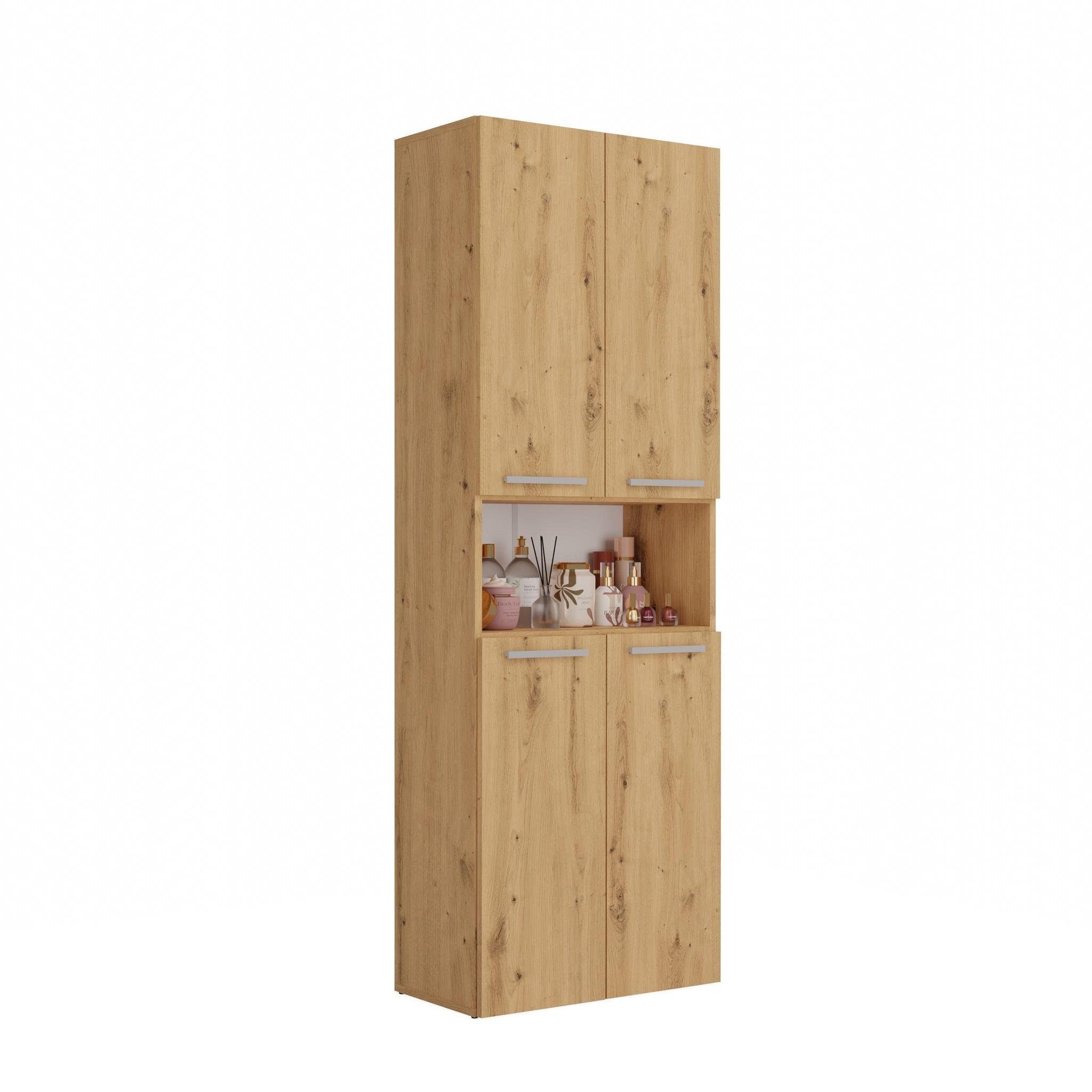 Beautysofa Hochschrank Nolan 1k DK (B/H/T) günstig online kaufen