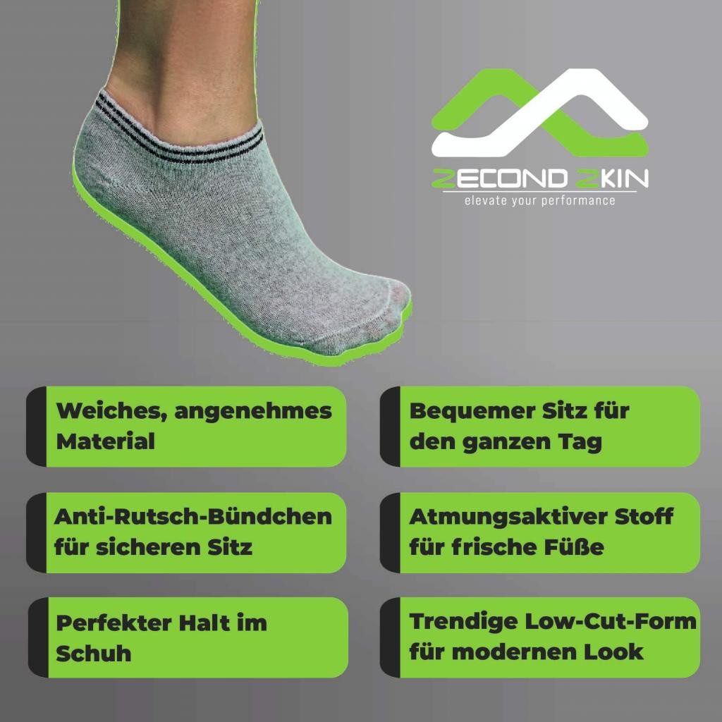 trends4cents Sneakersocken Zecond Zkin 40 Paar günstig online kaufen