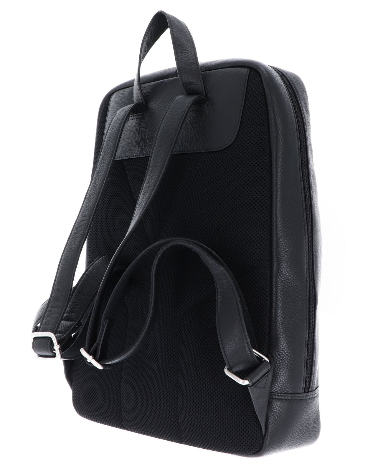 Leonhard Heyden Rucksack Business Rucksack 7314 (Set, 2-tlg), aus echtem Rindsleder