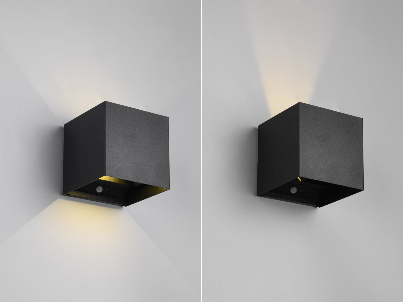 Reality Leuchten LED Außen-Wandleuchte, Bewegungsmelder, LED fest integrier günstig online kaufen