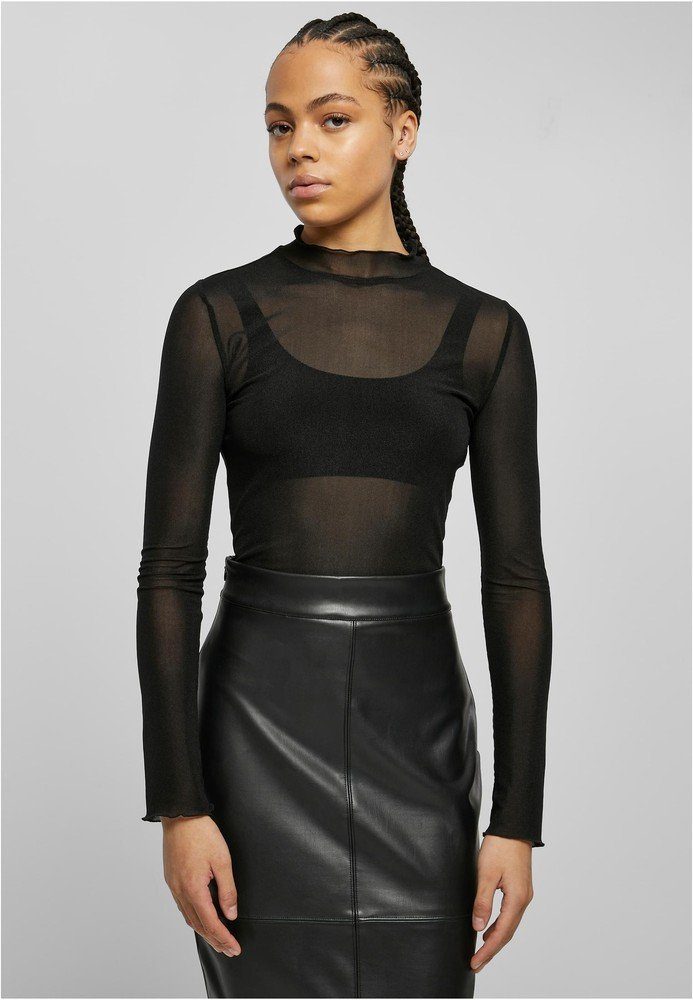 URBAN CLASSICS Body Ladies Mesh Turtleneck Body