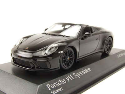 Minichamps Modellauto Porsche 911 (991) Speedster 2019 schwarz Modellauto 1:43 Minichamps, Maßstab 1:43